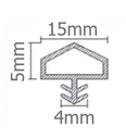 A015 PVC  Rubber Seal