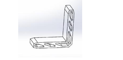 [CJ024X10] Plastic Corner Joint  (Small)  
